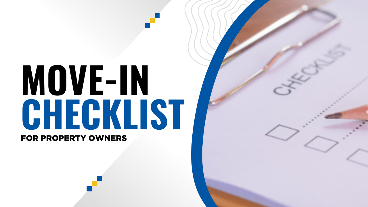 Move-In Checklist for Property Owners